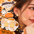 Spooky Little Friends Halloween Stud Earrings Set