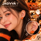 Pumpkin Cutie Stud Earrings – Halloween Collection