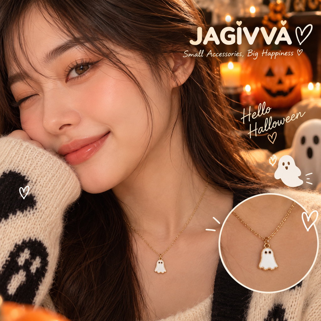 Little Boo Ghost Necklace – Halloween Collection