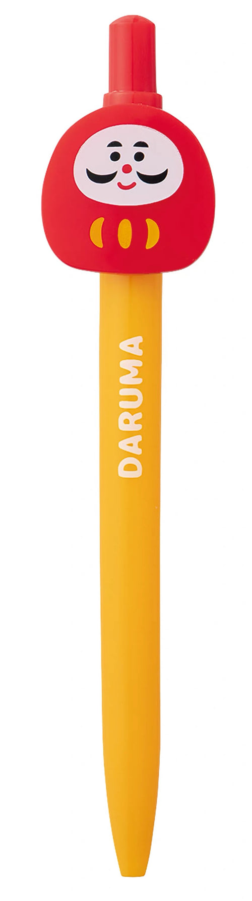DECOLE NIPPON Japanese-Inspired Decorative Ballpoint Pen – Daruma, Lucky Cat, Shiba Inu & Mt. Fuji, 0.5mm Black Ink