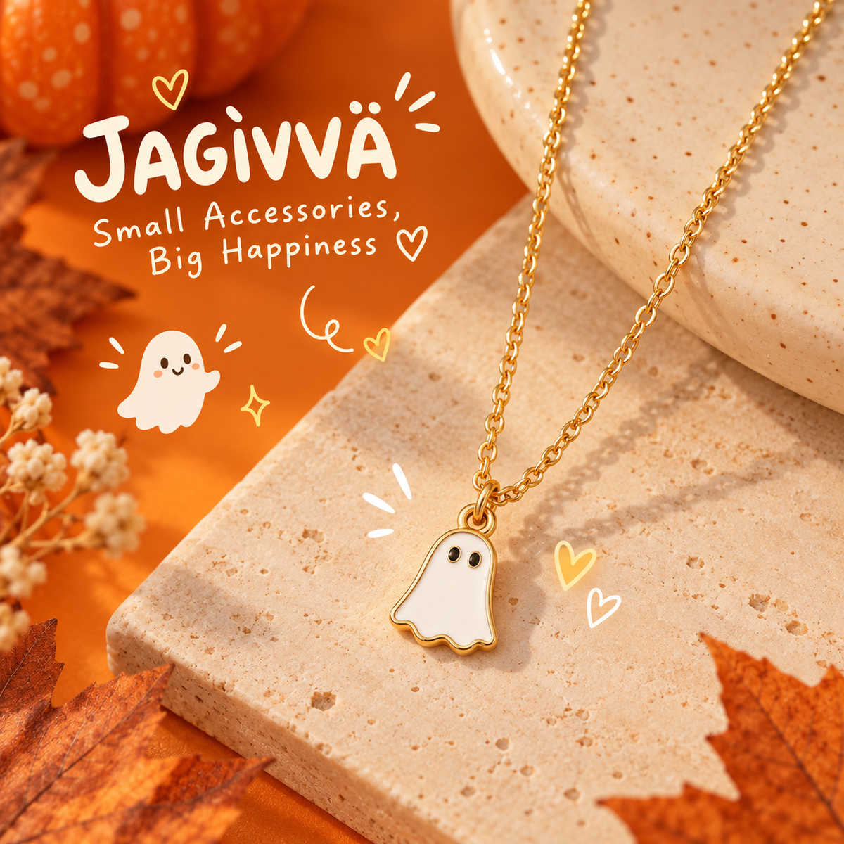 Spooky Trio Layered Necklace Set – 3 Pieces