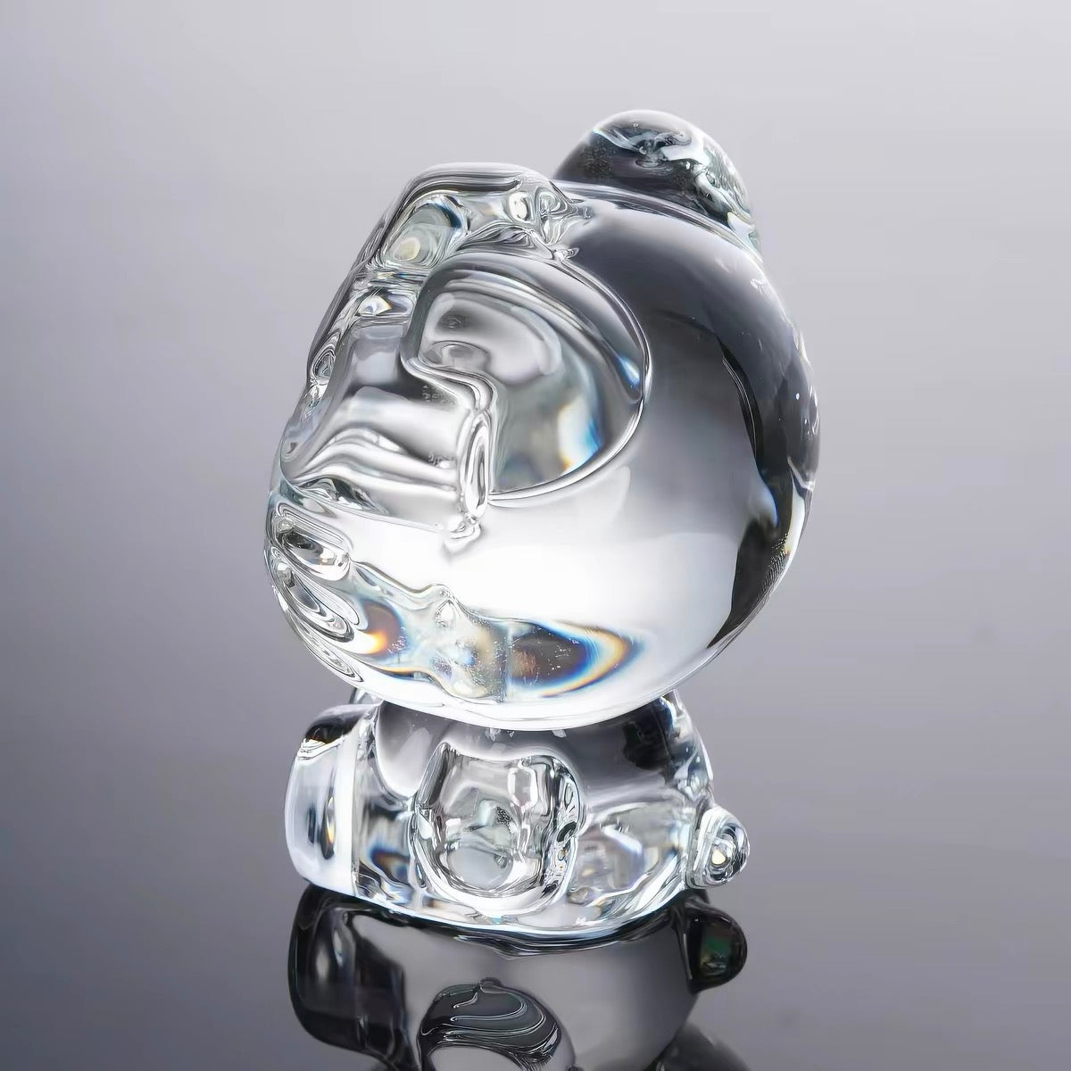Hello Kitty High-Transparency Crystal Desk Ornament