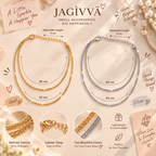Shimmer Layered Chain Necklace