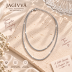 Shimmer Layered Chain Necklace