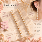 Crystal Cascade Zirconia Drop Earrings