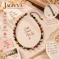 Vintage Rainbow Crystal Necklace